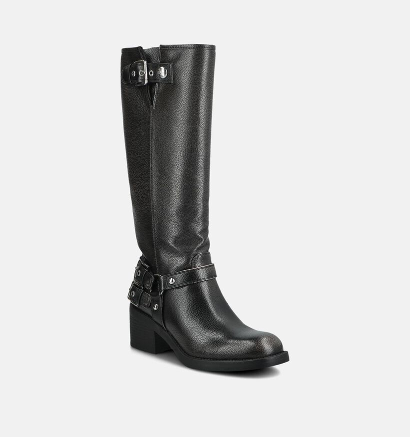 Guess Matley Zwarte Laarzen met Lage Hak voor dames (375747)