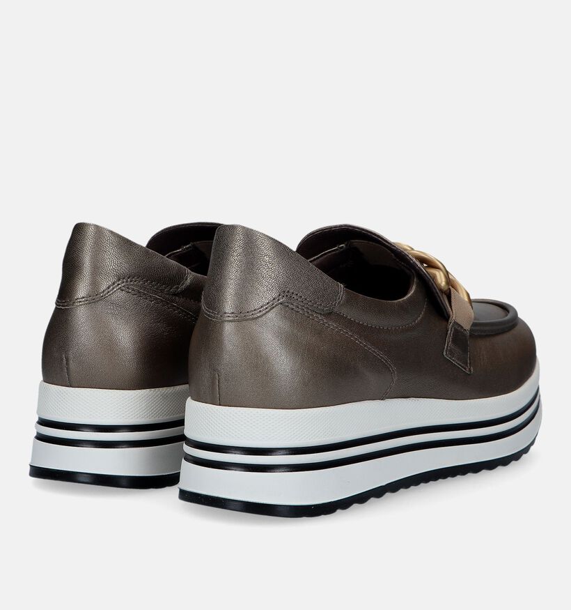 NeroGiardini Chaussures à enfiler en Or pour femmes (331982) - pour semelles orthopédiques