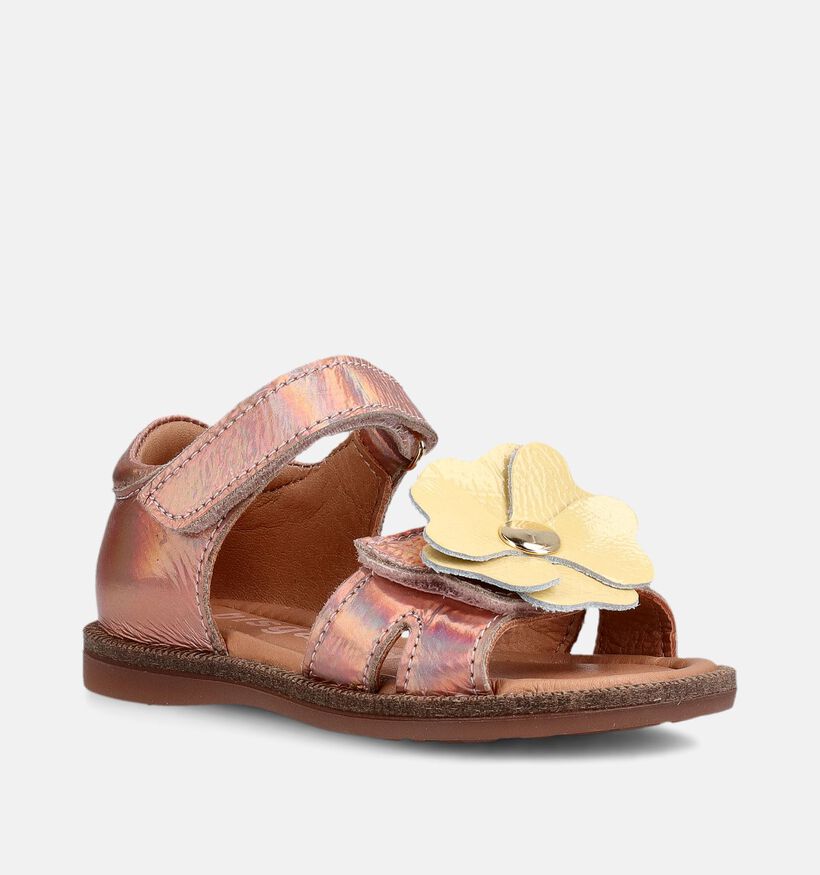 Bisgaard Metallic Sandales en Or ros&eacute; pour filles (370785)