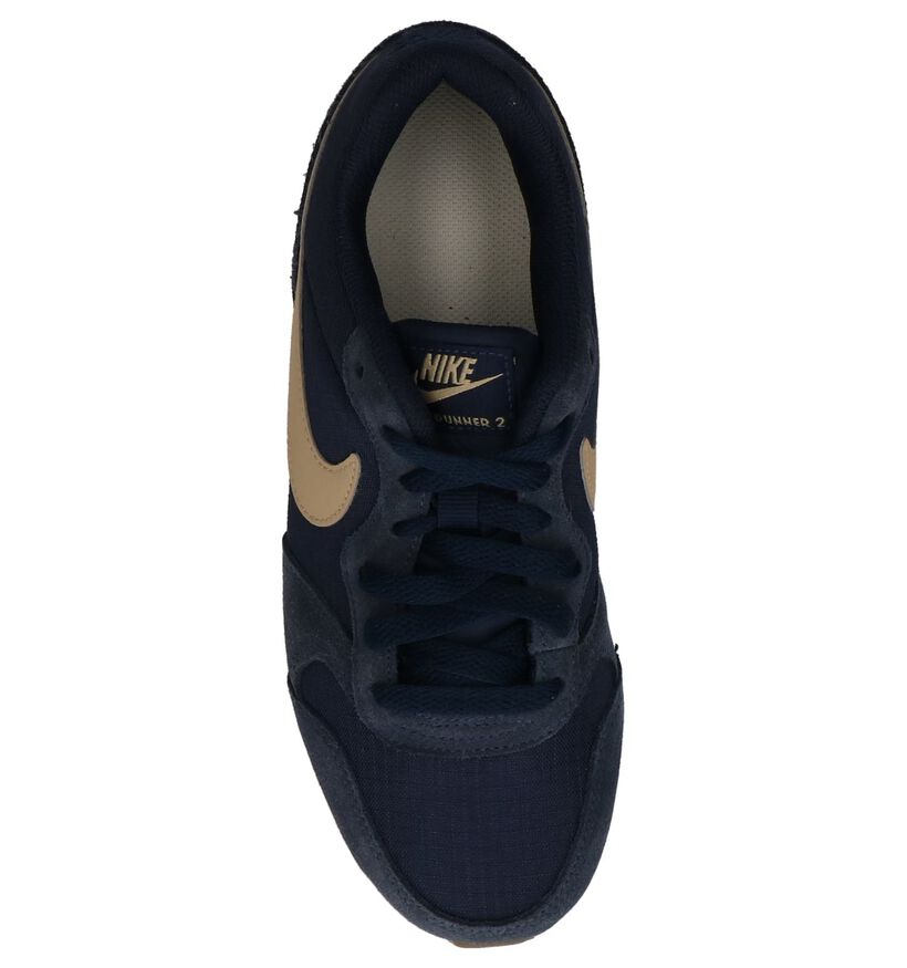 Donkerblauwe Sneakers Nike MD Runner 2, , pdp