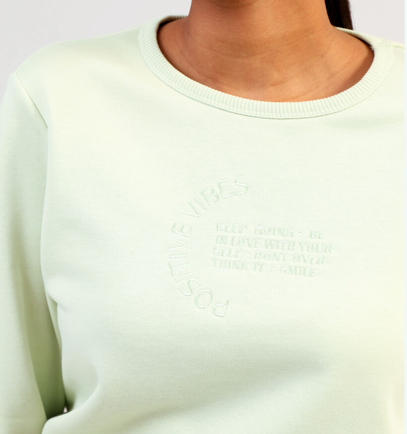 comma casual identity Groene Sweater voor dames (350046)