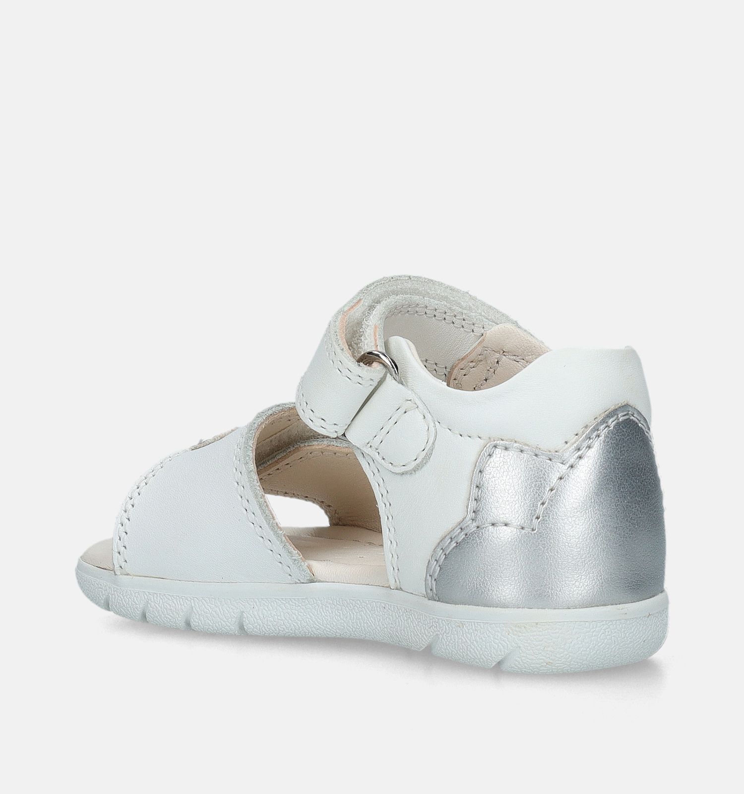 Geox Alul Witte Sandalen Meisjes Babyschoenen Online op TORFS.BE