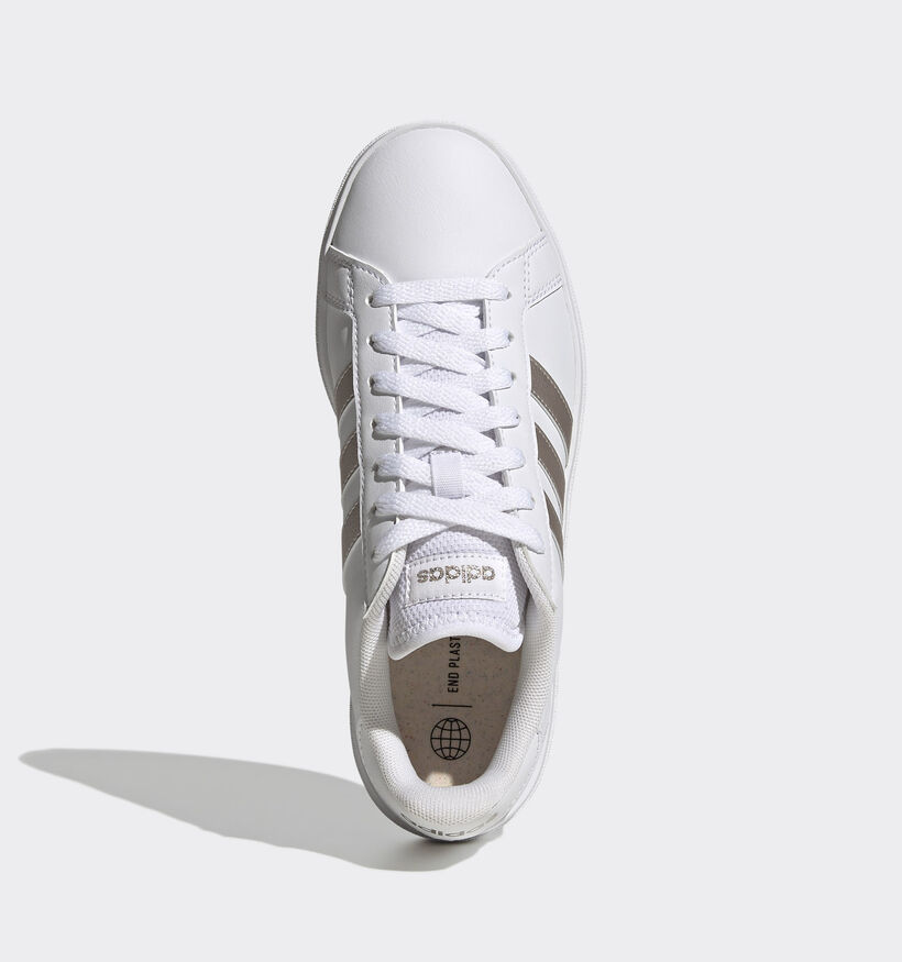 adidas Grand Court Base 2.0 Witte Sneakers voor dames (350230)