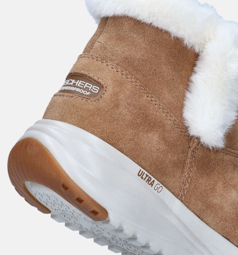 Skechers On-The-Go Stellar Cozy Step Cognac Boots voor dames (345127)