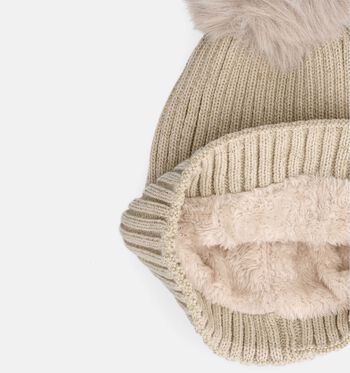 Via Limone Bonnets Noir/Beige