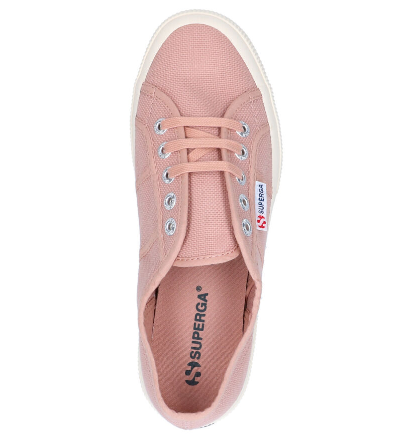 Superga Grijze Sneakers in stof (284295)