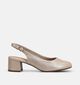 Tamaris Comfort Escarpins slingback en Or pour femmes (367858)