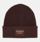 Guess Bonnet en Brun fonc&eacute; pour femmes (381065)