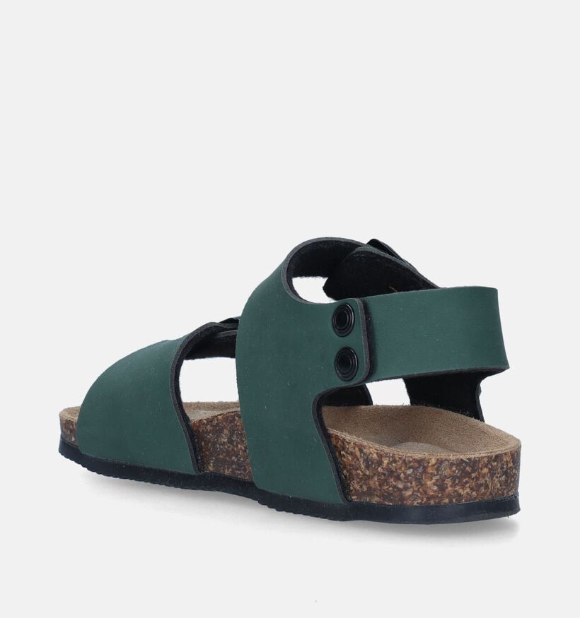 Biomodex Donkergroene Sandalen voor jongens, meisjes (356228)