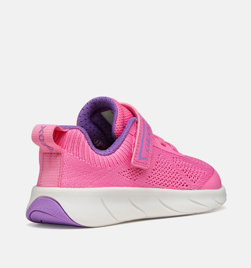 Geox Roze Lage Sneakers voor meisjes (370160) - geschikt voor steunzolen