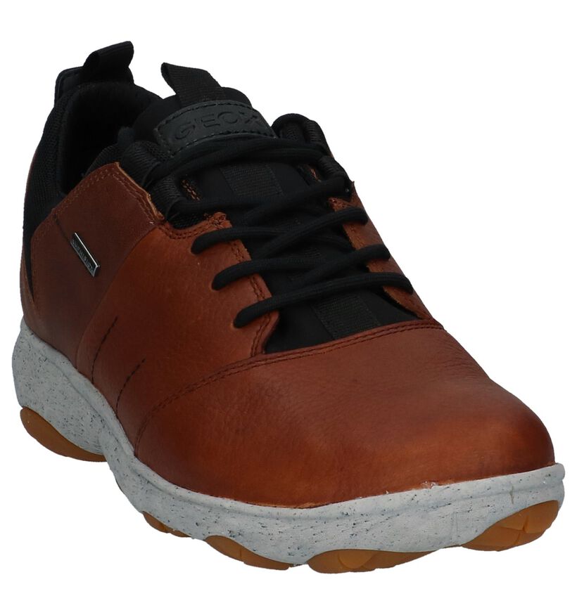 Geox Nebula Zwarte Casual Schoenen in stof (223483)