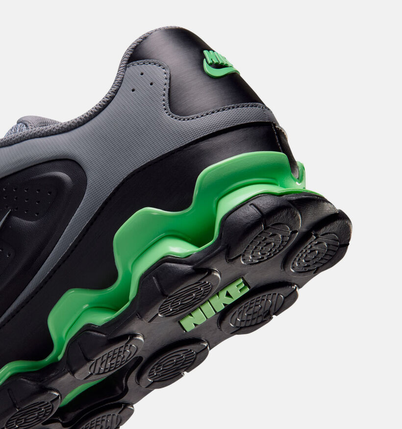 Nike Reax TR Baskets en Noir/Vert pour hommes (376141)