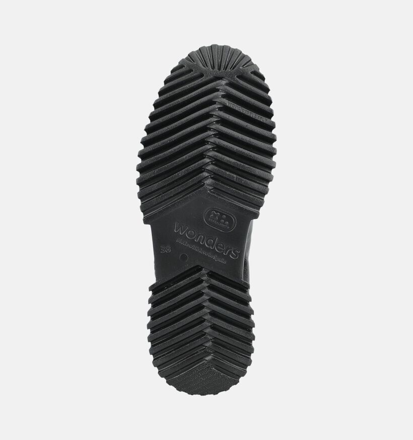 Wonders Zwarte Loafers voor dames (381441) - geschikt voor steunzolen