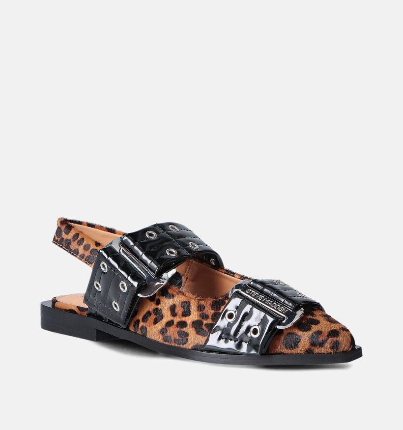 Steve Madden Grand Ave Bruine Slingback ballerina's voor dames (357618)