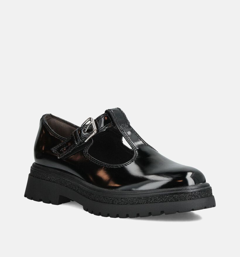 Tamaris Zwarte Loafers met Gesp voor dames (360631)