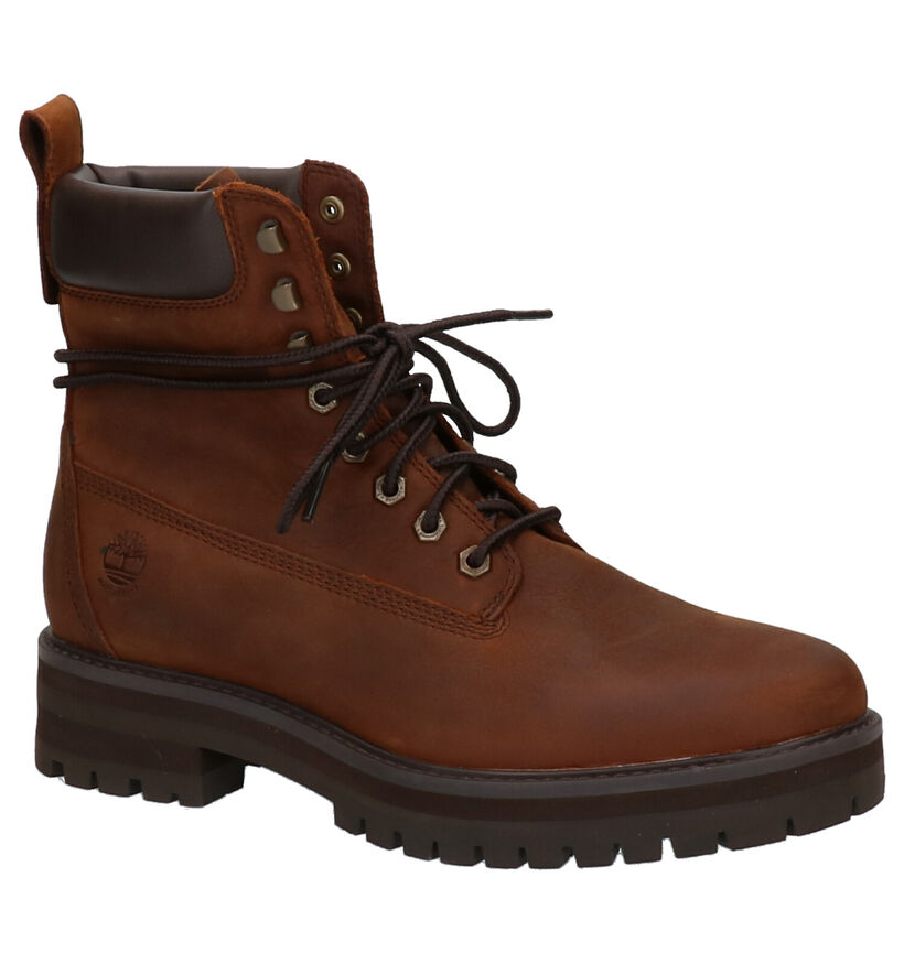 Timberland Courma Bruine Boots in leer (255245)