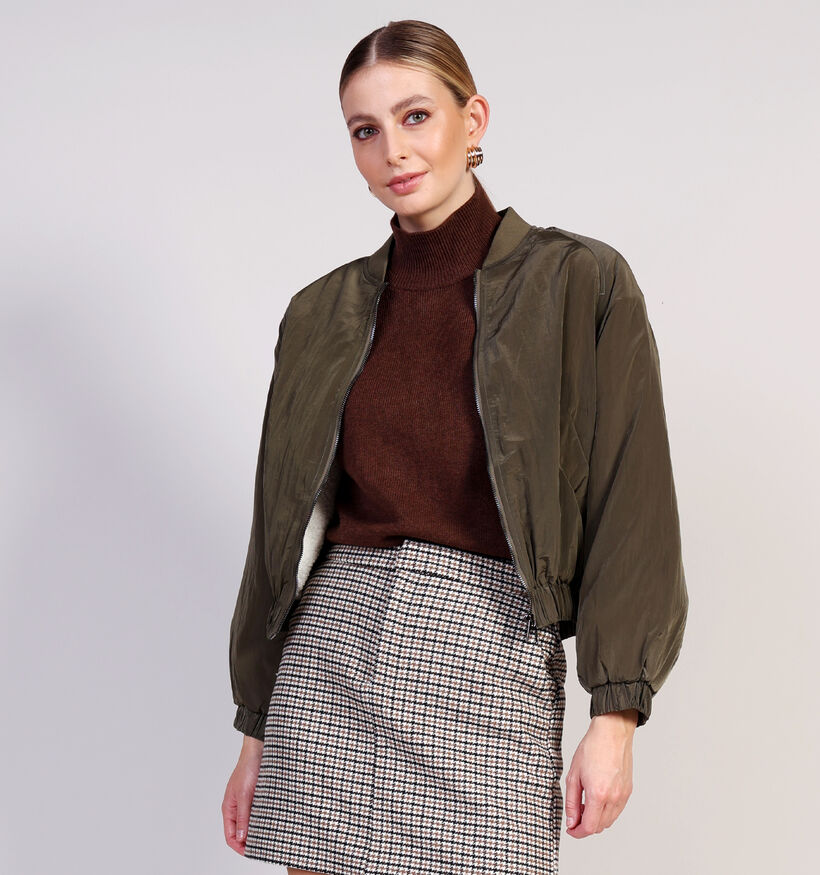 Orfeo Manteau court en Vert pour femmes (364348)