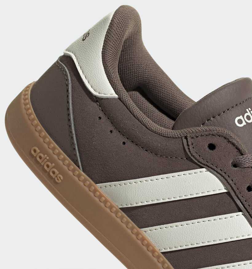 adidas Breaknet Sleek Baskets en Brun foncé pour femmes (359459) - pour semelles orthopédiques