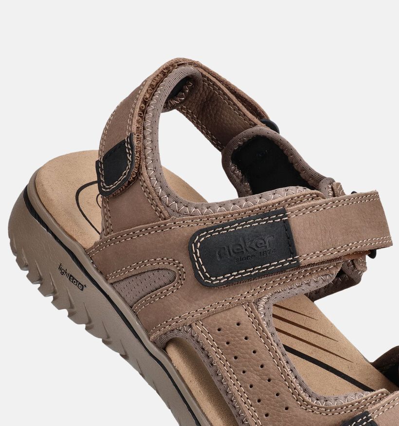 Rieker Sandales en Marron pour hommes (370516)