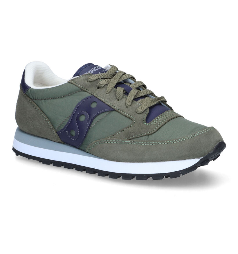 Saucony Jazz Original Kaki Sneakers voor heren (312535) - geschikt voor steunzolen