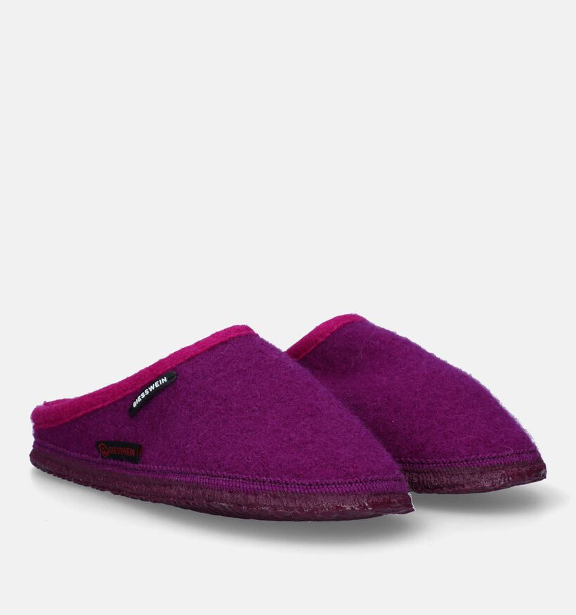 Giesswein Dannheim Paarse Pantoffels voor dames (333557)