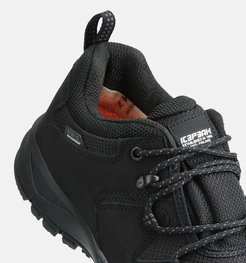 Icepeak Ahola MR Chaussures de randonnée en Noir pour hommes (361821) - pour semelles orthopédiques