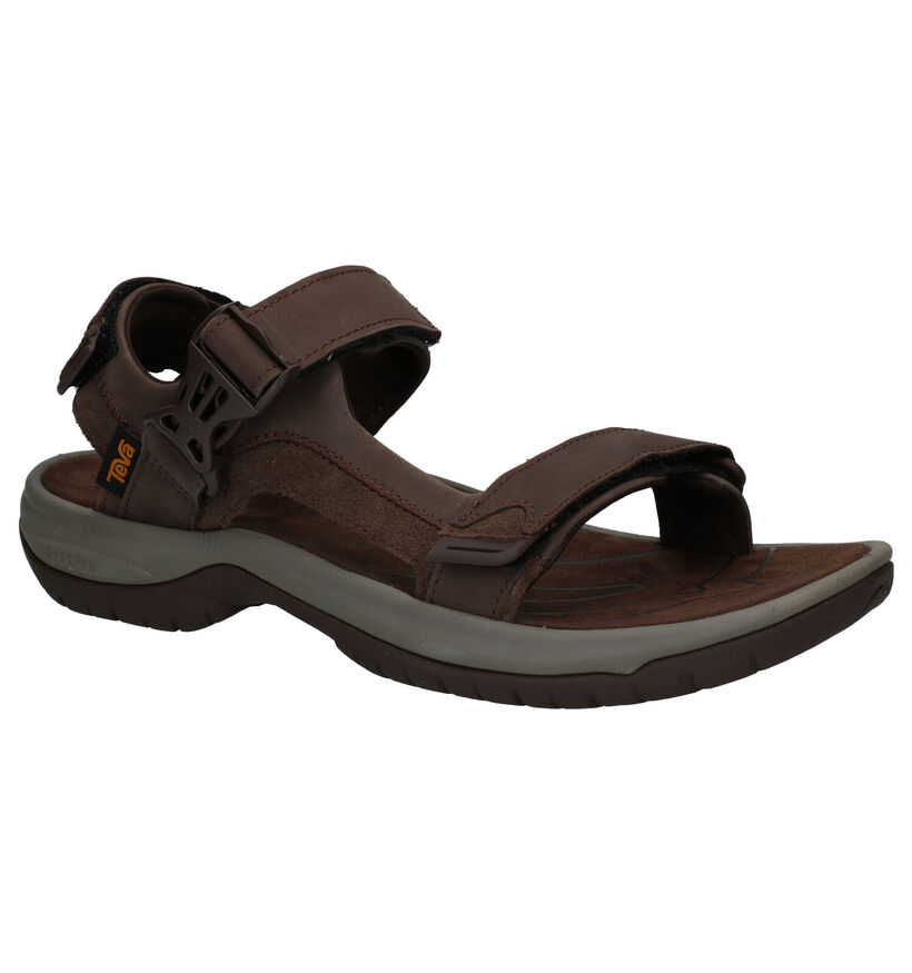 Teva Tanway Sandalen in leer (289139)