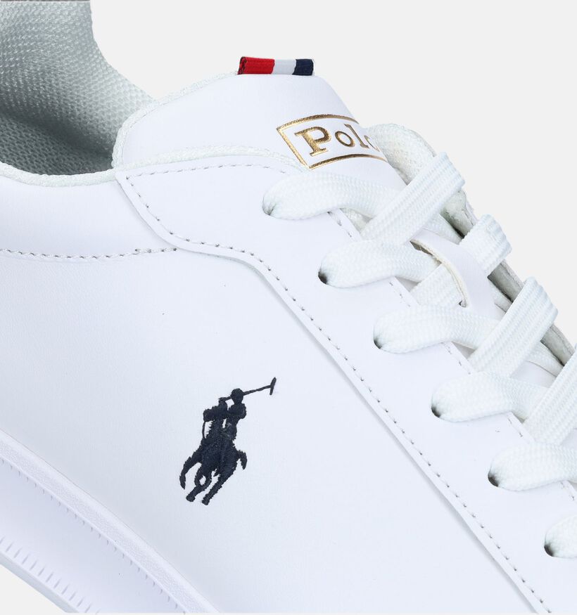 Polo Ralph Lauren HRT Court Chaussures à lacets en Blanc pour hommes (345961)