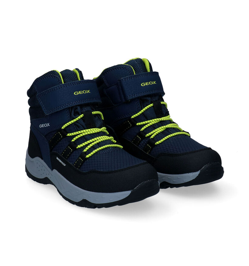 Geox Sentiero Blauwe Bottines voor jongens (295103)