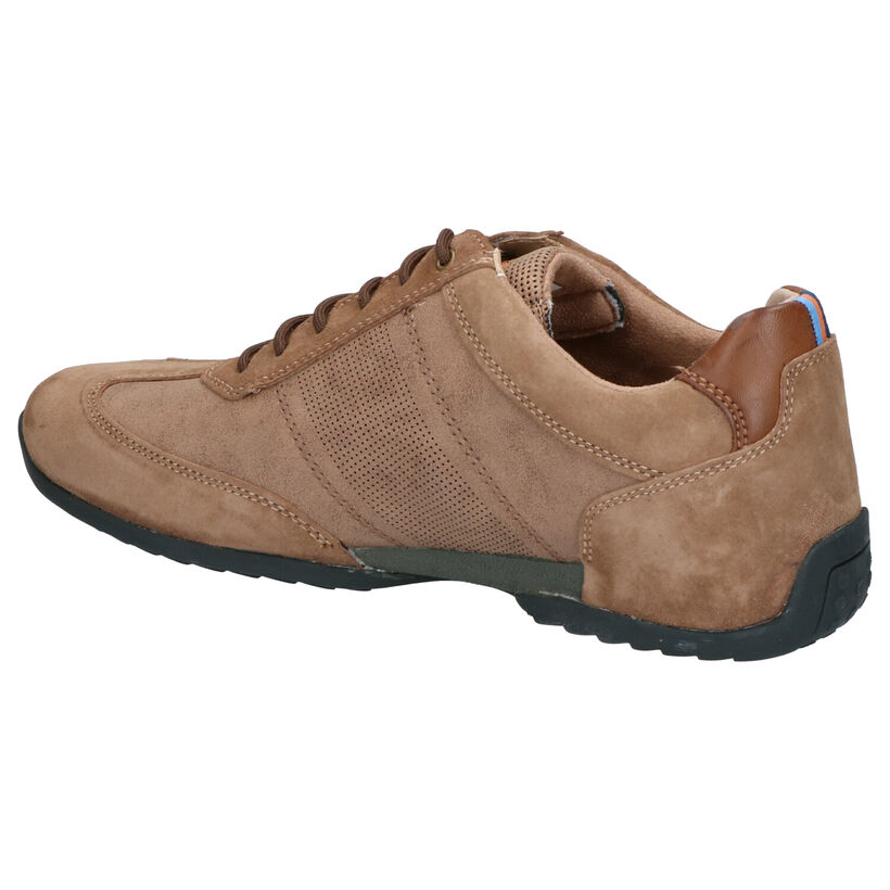 Camel Active Chaussures basses en Cognac en nubuck (271302)