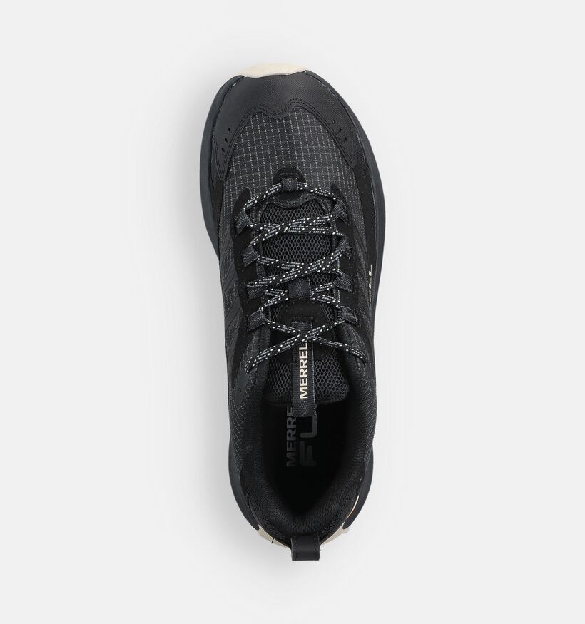 Merrell Moab Speed Zwarte Lage Wandelschoenen voor heren (363650) - geschikt voor steunzolen