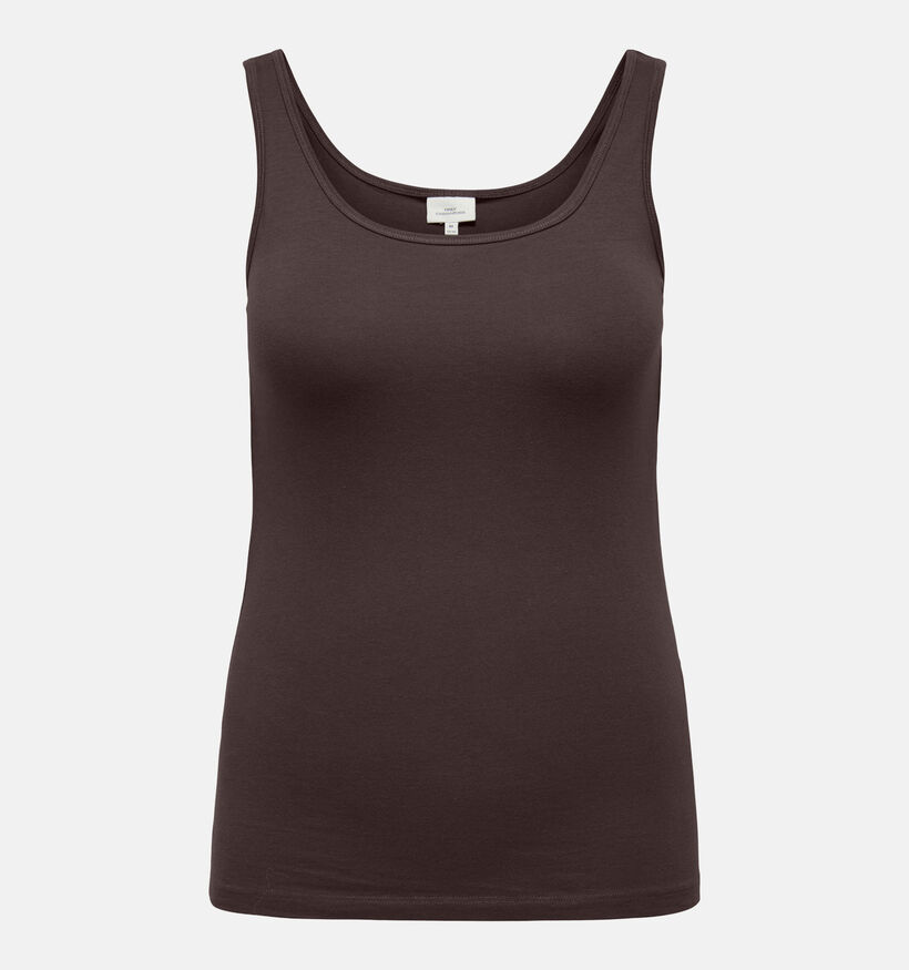 ONLY Carmakoma Cartime D&eacute;bardeur en Brun fonc&eacute; pour femmes (381905)