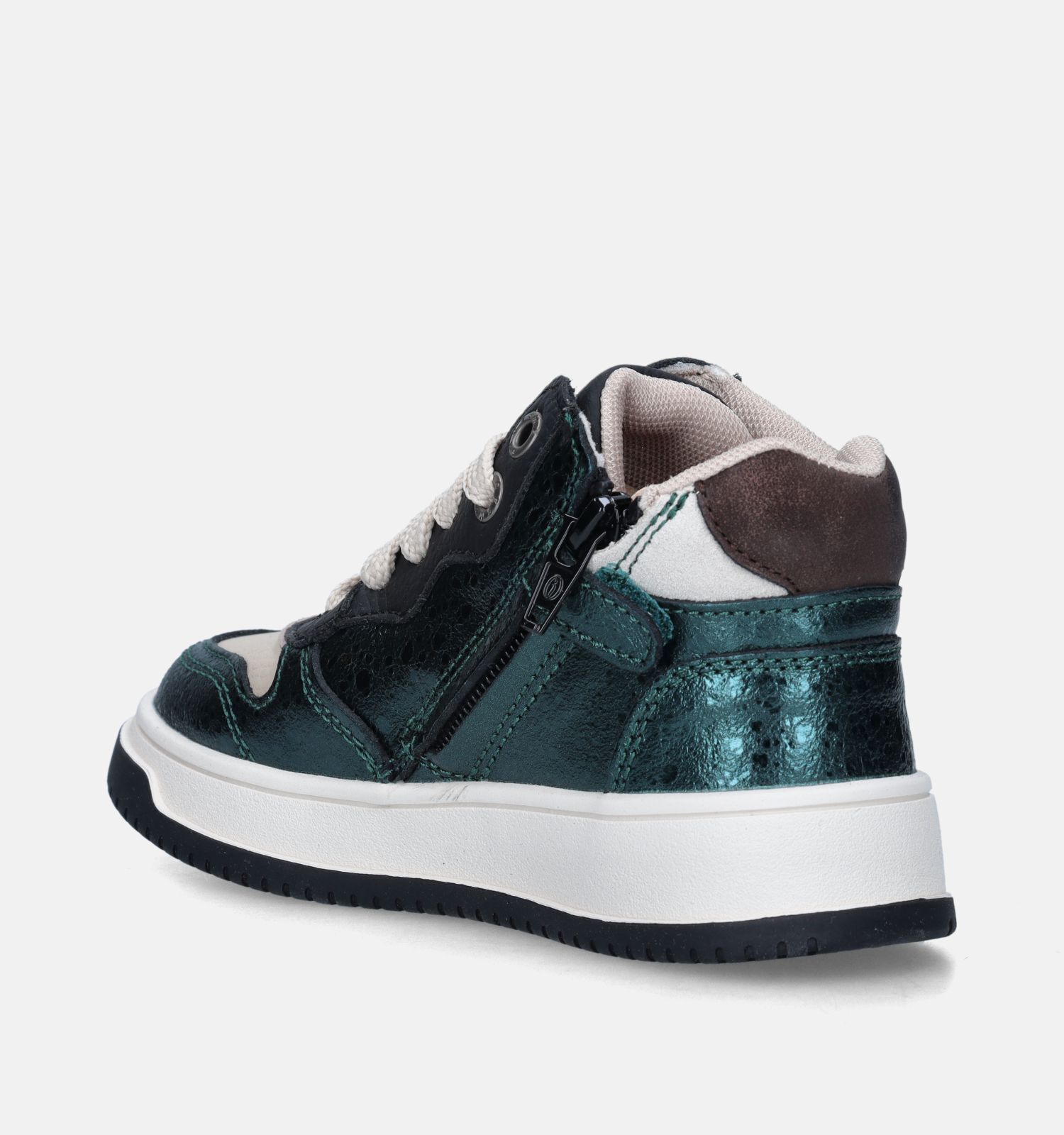 Shoesme Groene Hoge sneakers | Meisjes Sneakers | Online op TORFS.BE