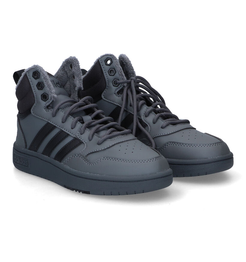 adidas Hoops 3.0 Mid Witte Sneakers voor dames (329412) - geschikt voor steunzolen