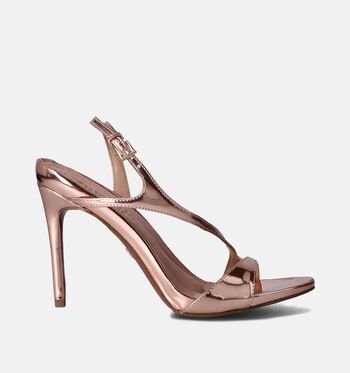 Tamaris Heart & Sole Sandalen Wit/Rose gold