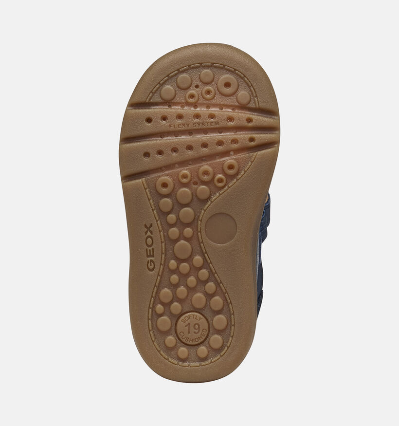 Geox Biglia Boy Donkerblauwe Boots met Velcro voor jongens (377711) - geschikt voor steunzolen