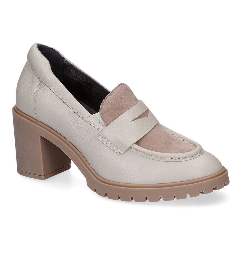 Softwaves Escarpins montants en Beige clair pour femmes (316719) - pour semelles orthopédiques