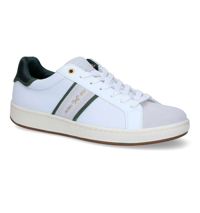 Björn Borg Witte Sneakers in leer (305427)