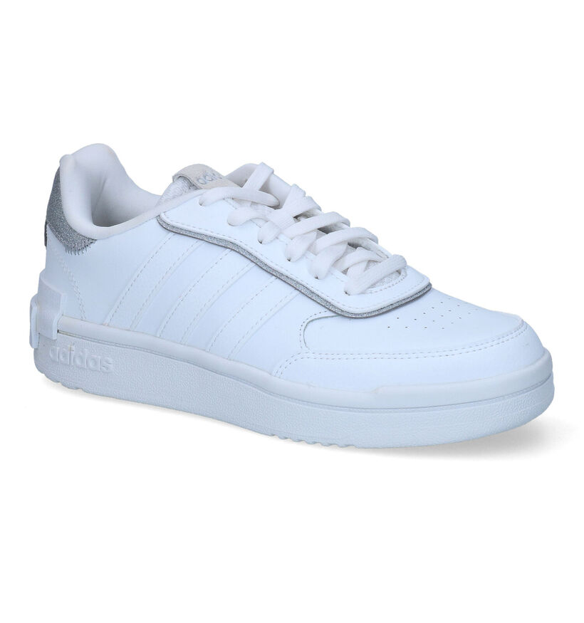 adidas Postmove Se Witte Sneakers in kunstleer (311390)