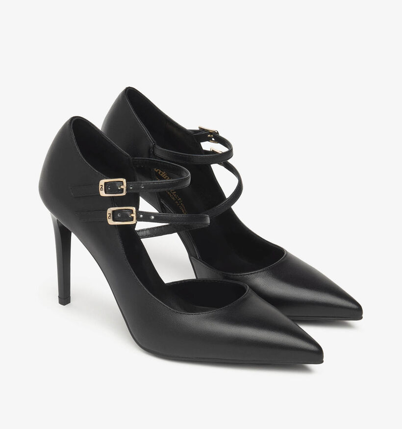 NeroGiardini Zwarte Pumps met Bandjes voor dames (361711)