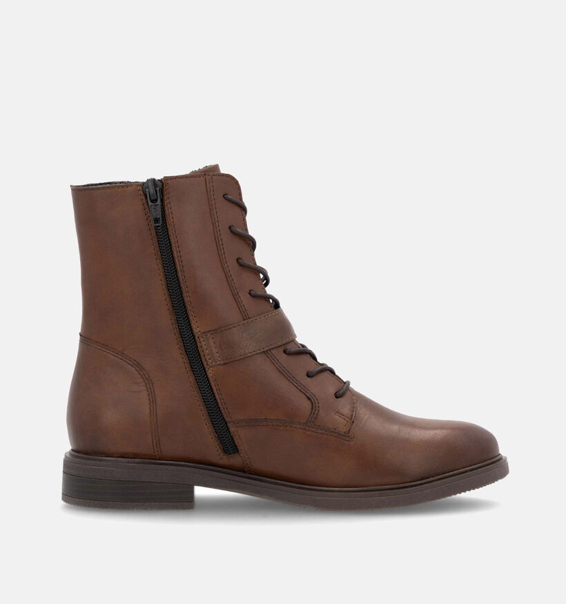 Remonte Bottines à lacets en Cognac pour femmes (347230)