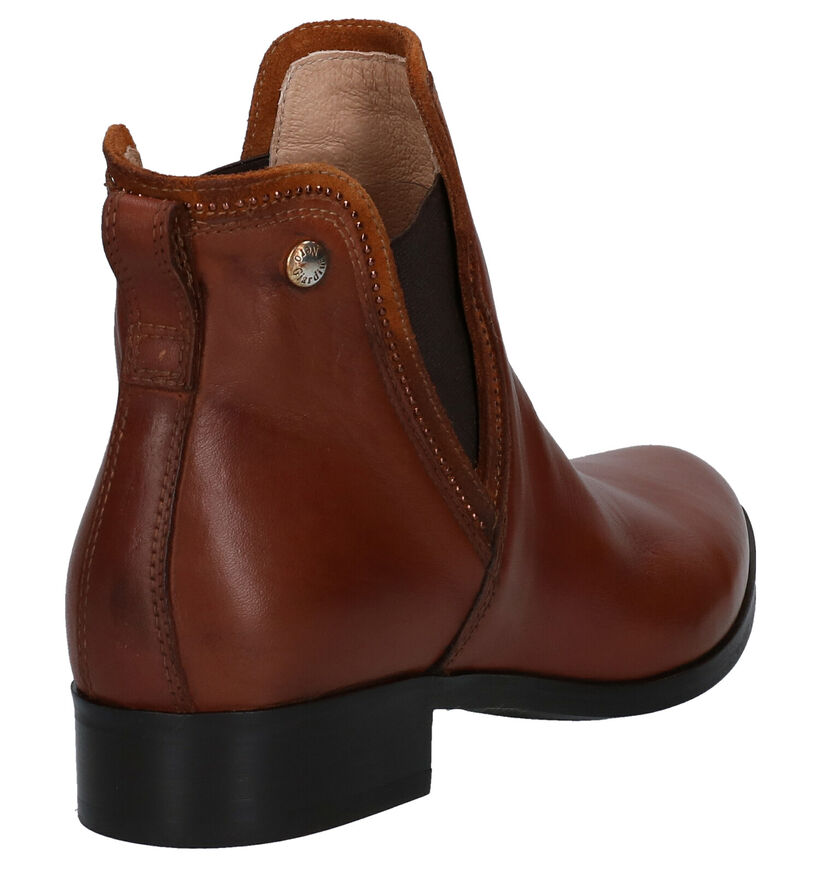 NeroGiardini Cognac Chelsea Laarsjes voor dames (278989)