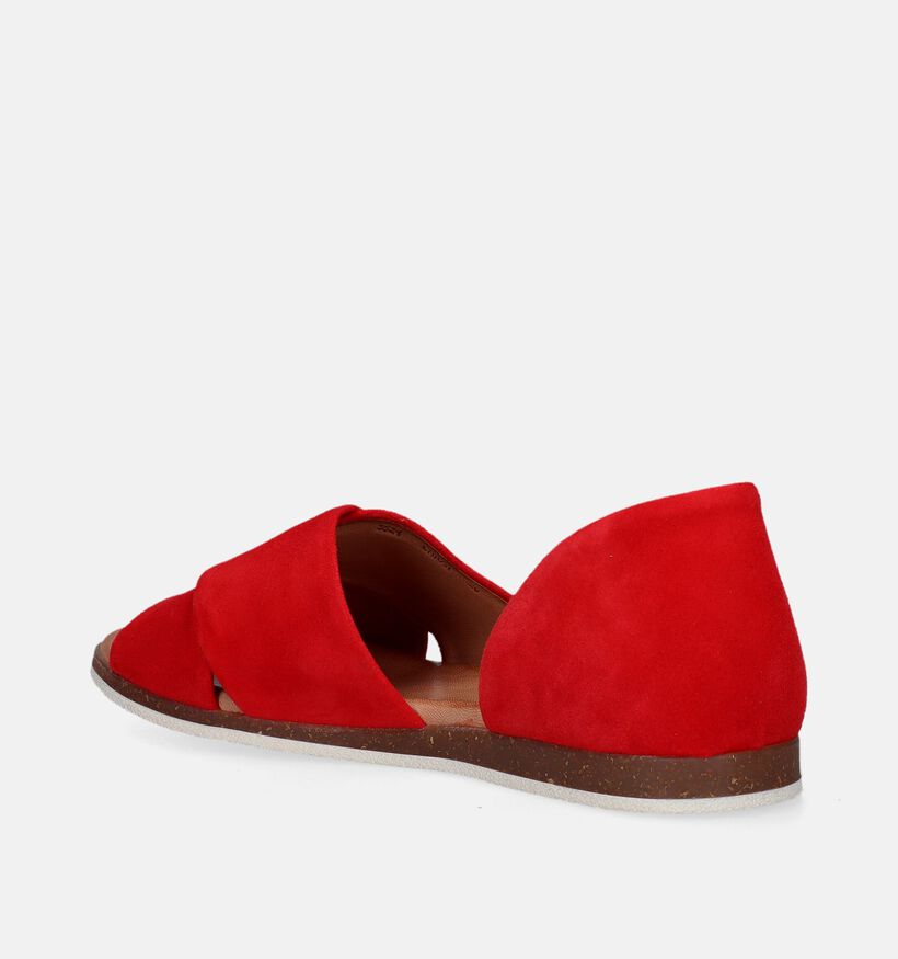 Apple of Eden Chuisi Sandales en Rouge pour femmes (338363)