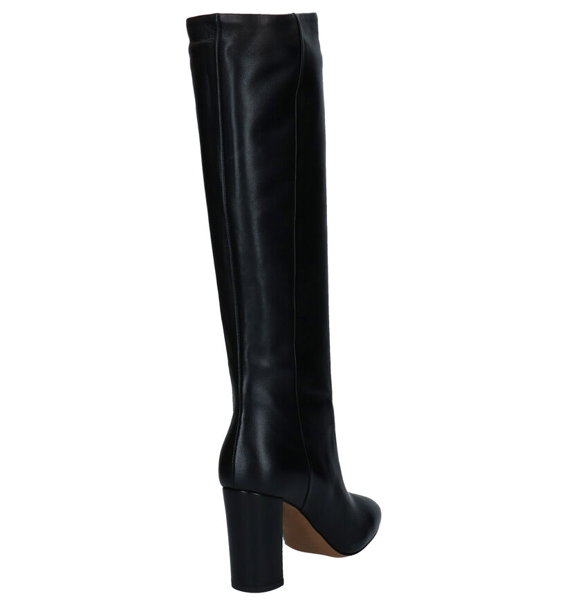 Via Limone Bottes hautes en Noir en cuir (281552)