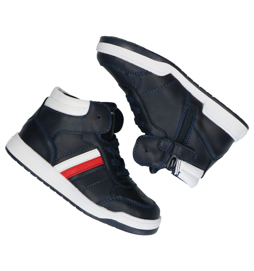 Tommy Hilfiger Chaussures hautes en Bleu foncé en simili cuir (279917)