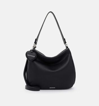 Emily & Noah Schoudertassen Zwart/Wit/Bruin/Blauw