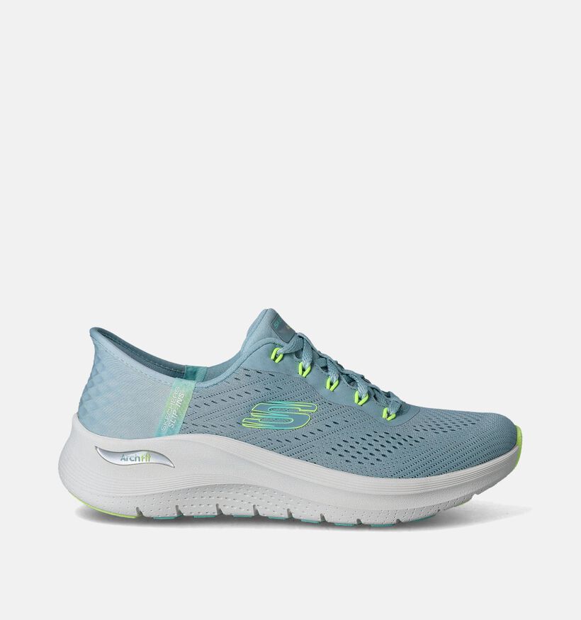 Skechers Arch Fit 2.0 Easy Chic Blauwe Slip-ins voor dames (351895)