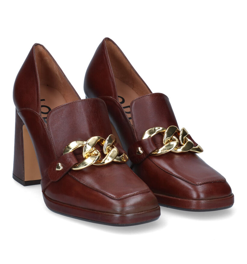 Lodi Lin2013 Escarpins en Cognac pour femmes (317254)