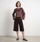 Hypedrop Janina Long Bermuda Bruine Knieshort voor dames (386468)