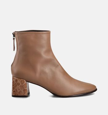 Zinda Enkellaarsjes Beige